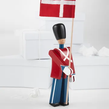 Kay Bojesen guard with textile flag - 29,5 cm - Kay Bojesen Denmark