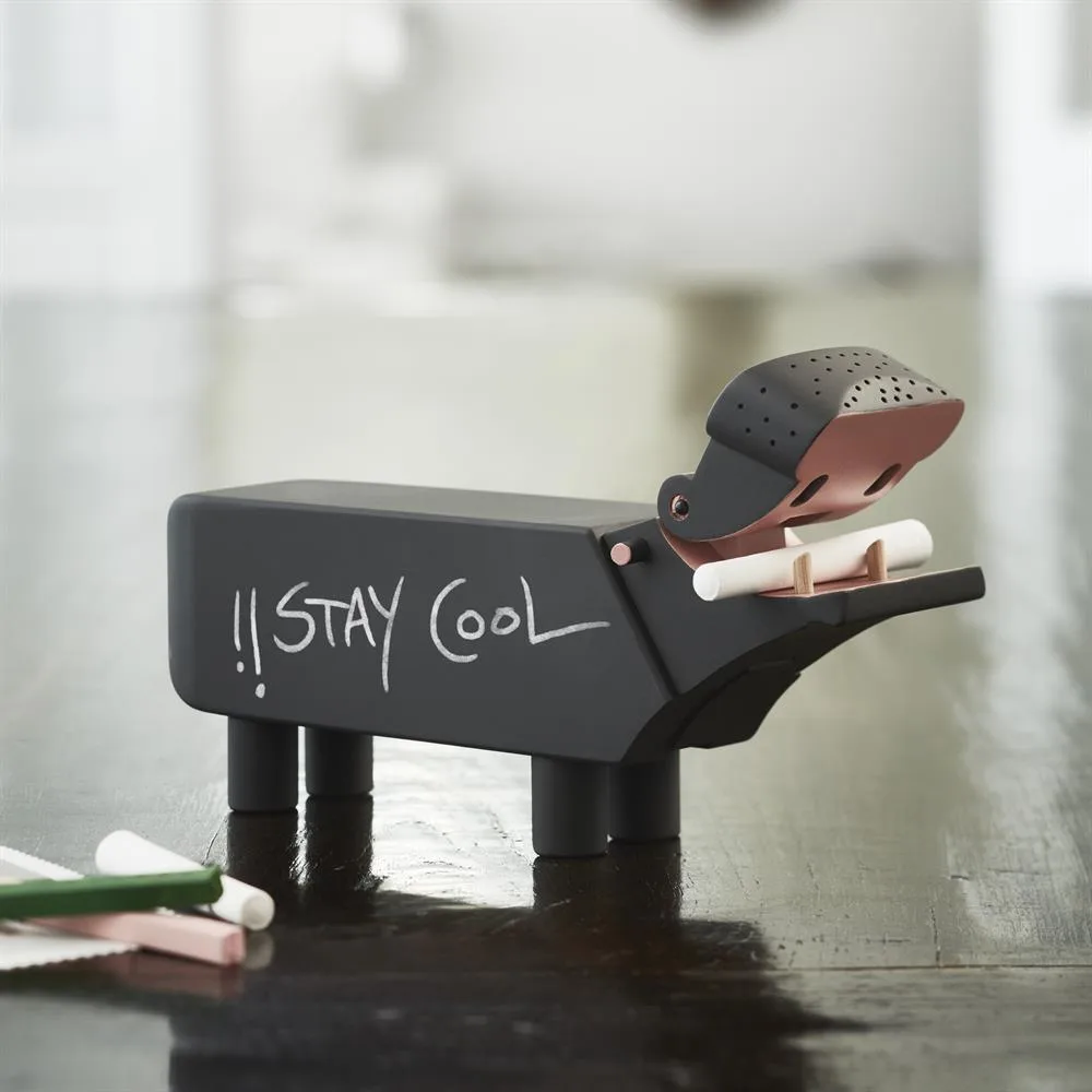 Kay Bojesen hippo chalk board color, Black Kay Bojesen Denmark