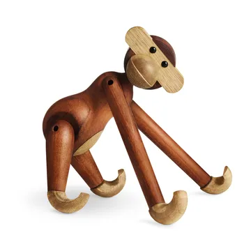 Kay Bojesen monkey small - Teak-limba wood, 20 cm - Kay Bojesen Denmark