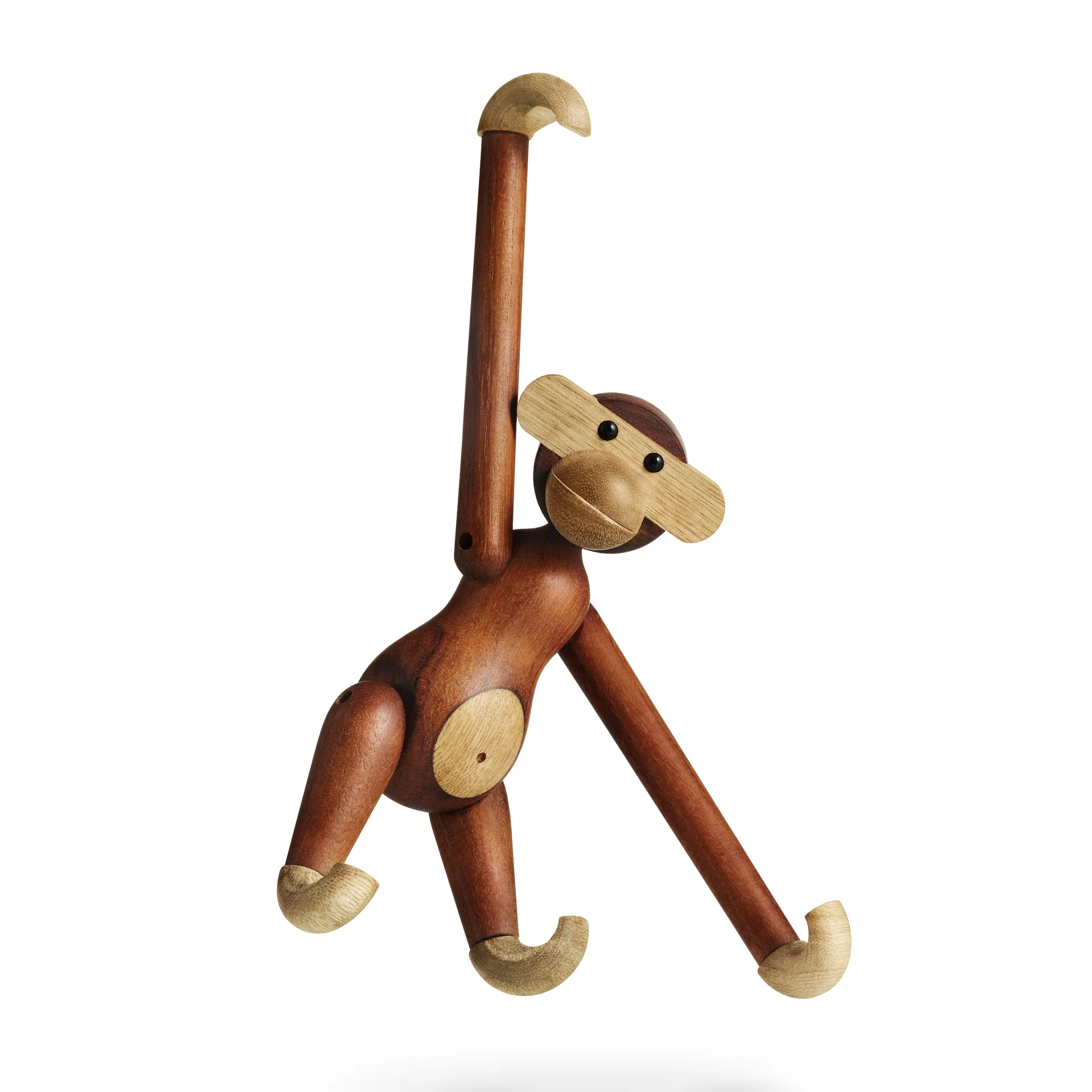 Kay Bojesen monkey small, Teak-limba wood, 20 cm Kay Bojesen Denmark