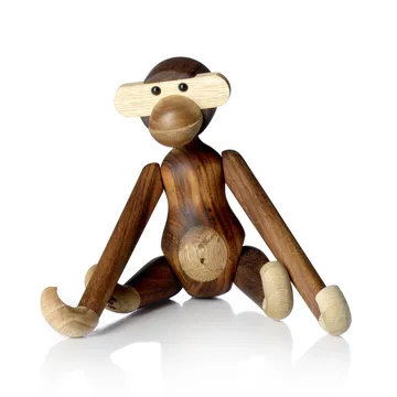 Kay Bojesen monkey small - Teak-limba wood, 20 cm - Kay Bojesen Denmark