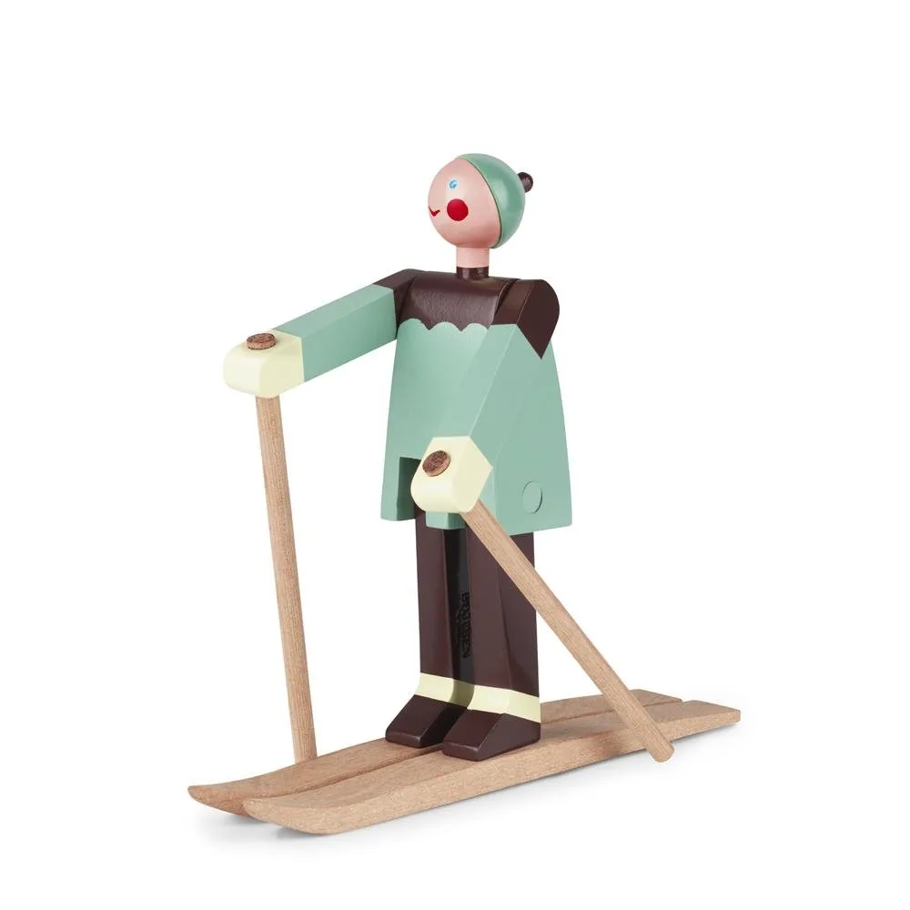 Kay Bojesen skier, Boje (green) Kay Bojesen Denmark