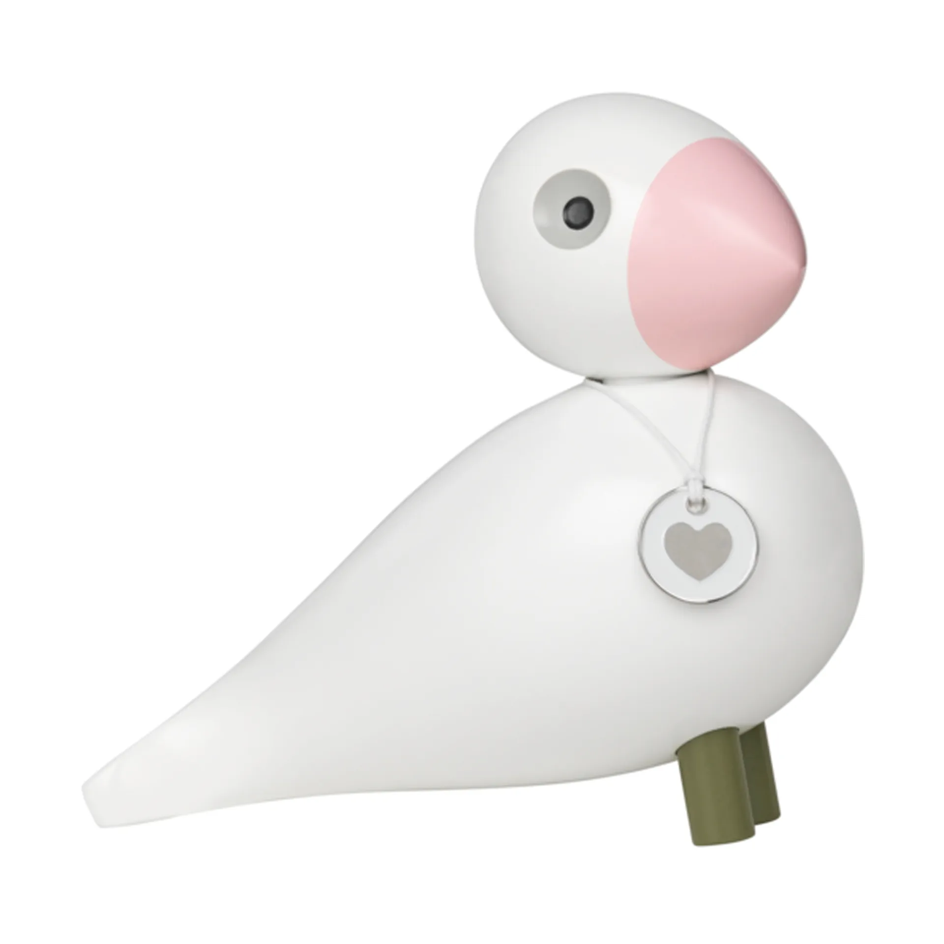 Kay Bojesen song bird Love, White-pink Kay Bojesen Denmark