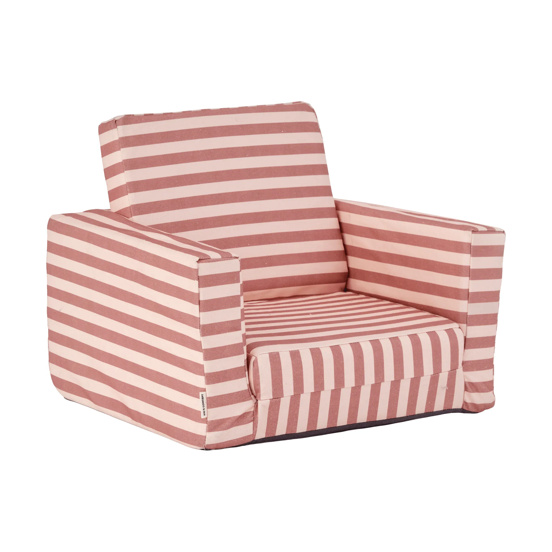Kid's Base folding armchair, Brown-pink Kid's Concept