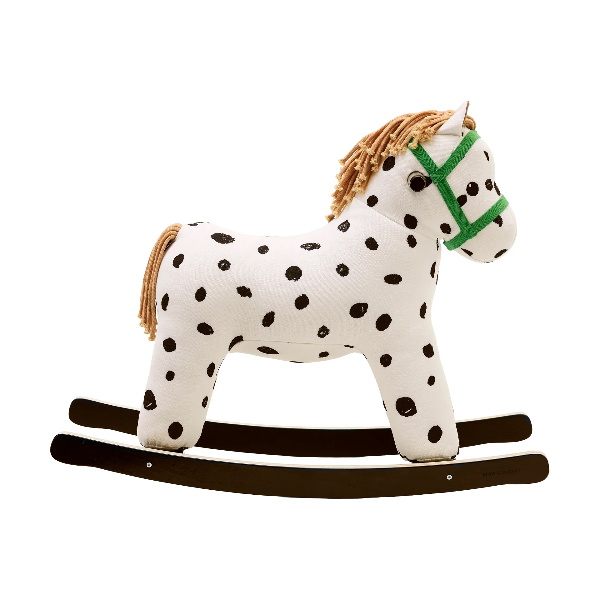 Pippi rocking horse, White-black Kid's Concept