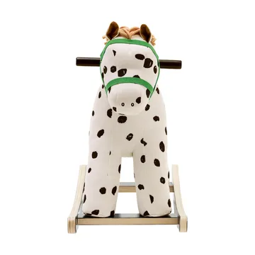 Pippi rocking horse - White-black - Kid's Concept