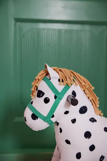 Pippi rocking horse - White-black - Kid's Concept
