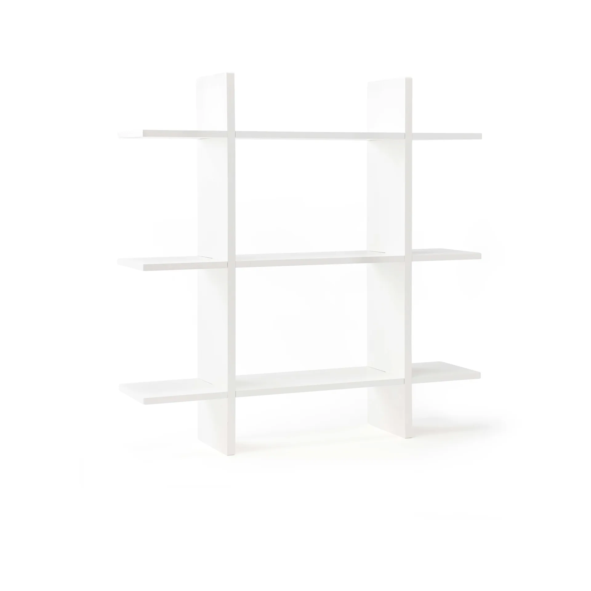 Star wall shelf 3 shelves, White Kid's Concept