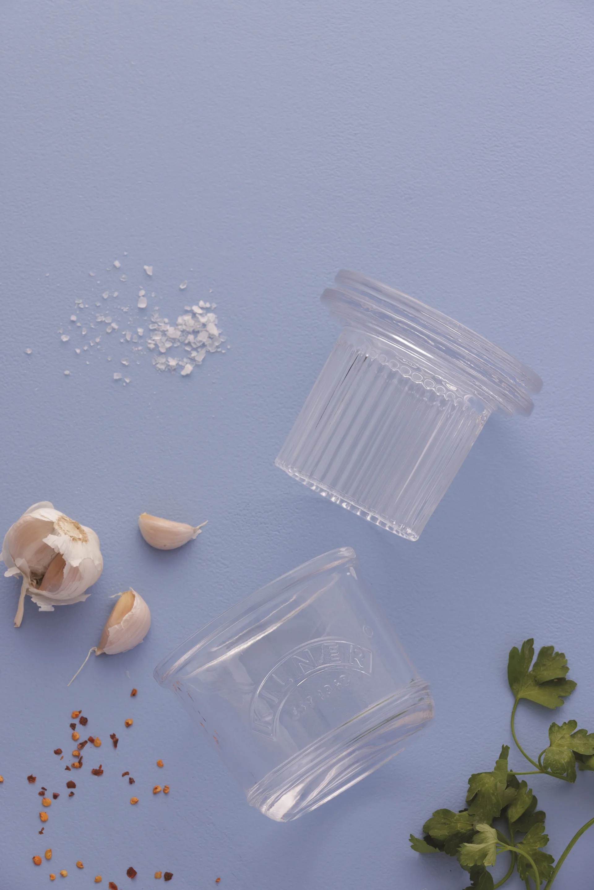 Kilner butter dish, Clear Kilner