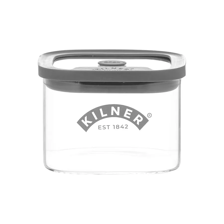 Kilner FRESH storage jar, Clear-grey, 0.5 L Kilner