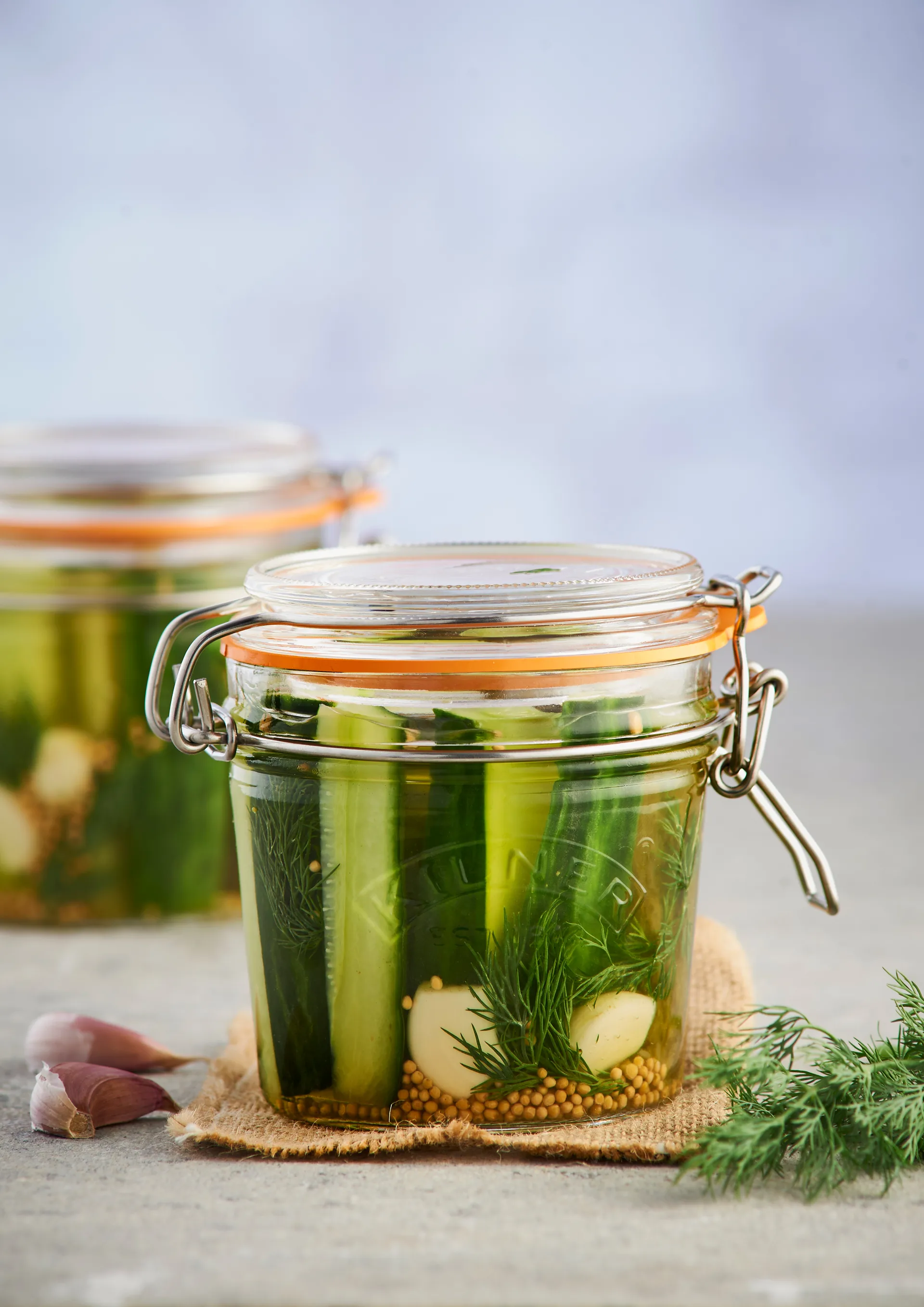 Kilner round jar with clamp, Clear, 350 ml Kilner