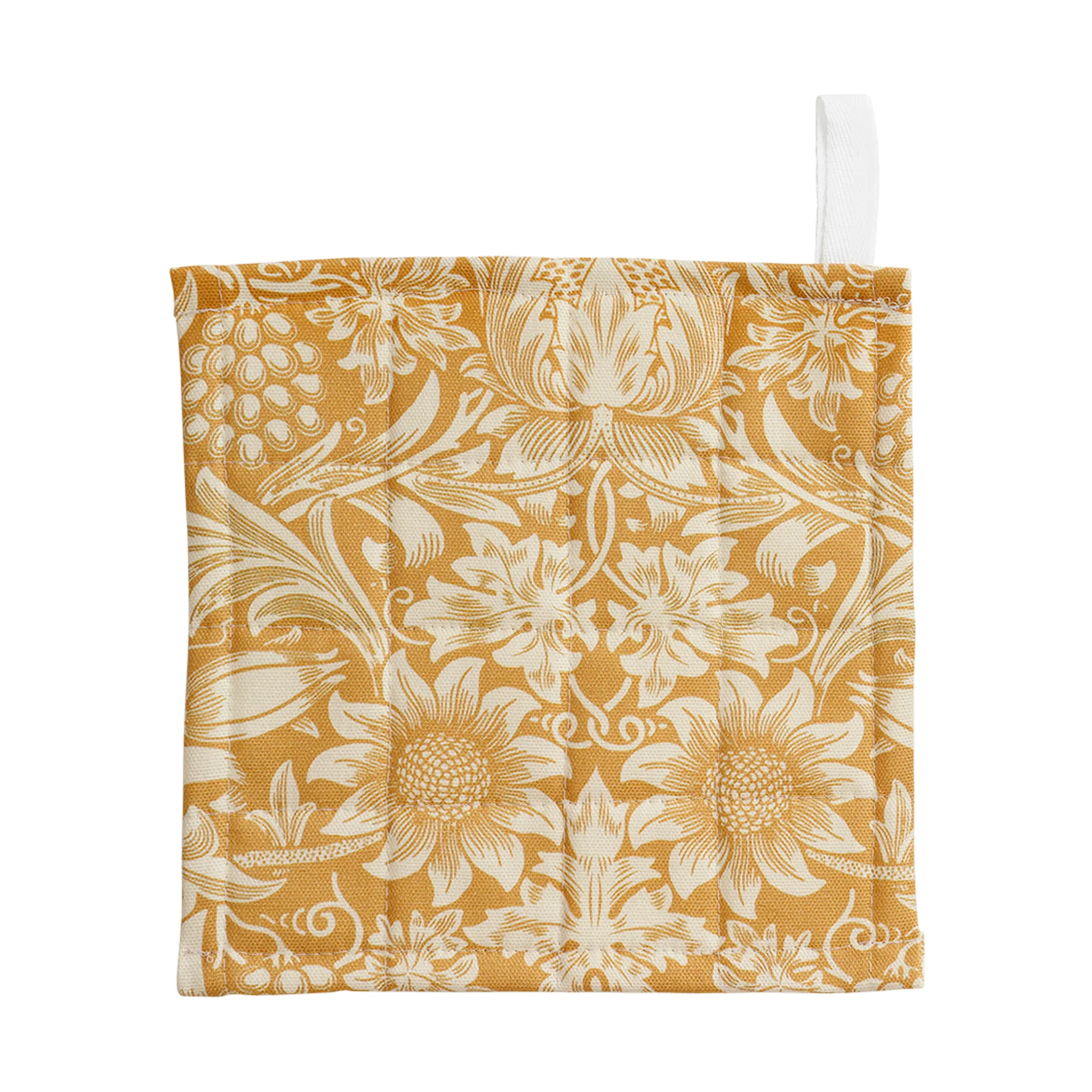 Sunflower oven mitt 20x20 cm, Golden Klippan Yllefabrik