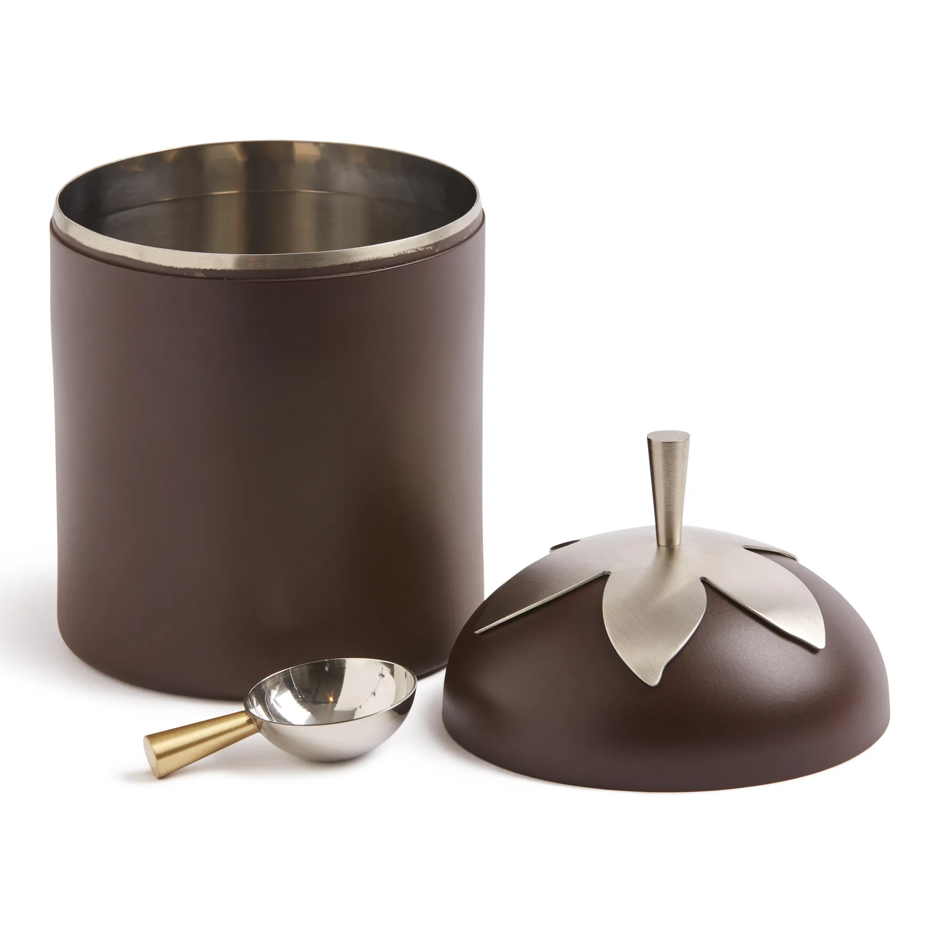 Blad jar, large, brown KLONG