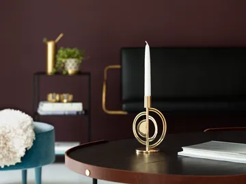 Cirkus candle sticks brass - Small - KLONG