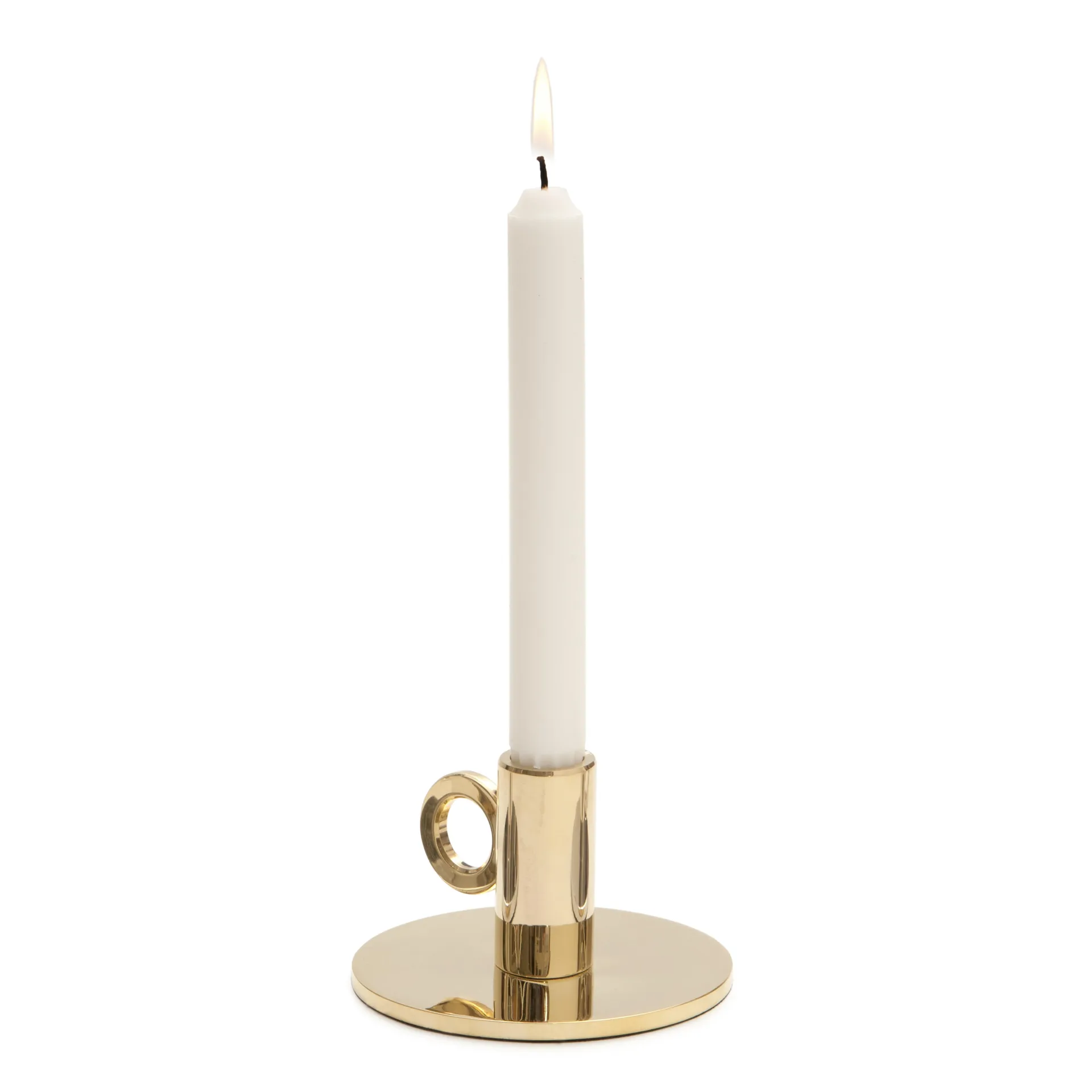 Vesper candle holder, brass KLONG