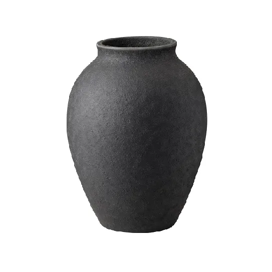 Knabstrup vase 12.5 cm - Svart - Knabstrup Keramik
