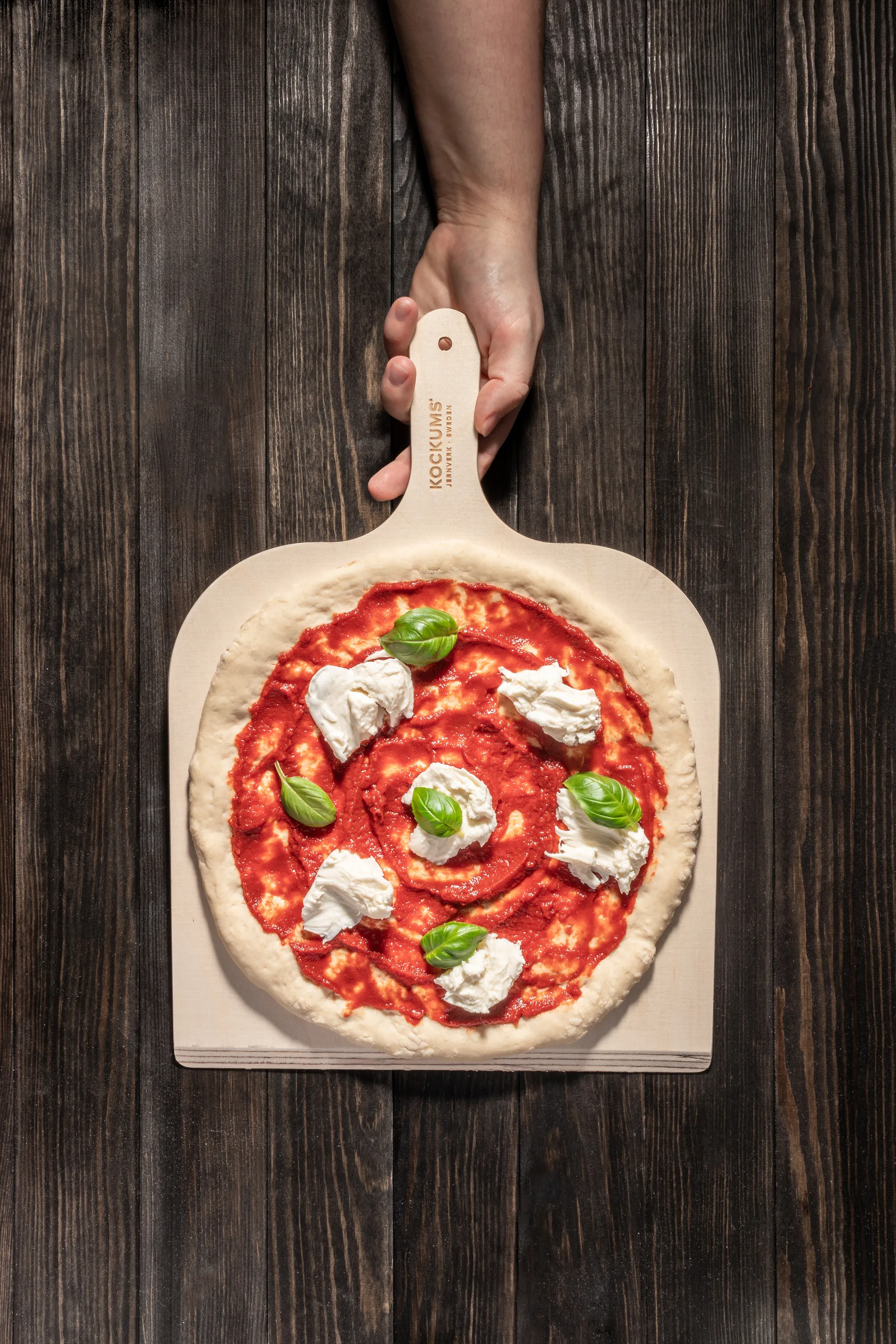 Kockums pizza spade 29x40 cm, Plywood Kockums Jernverk