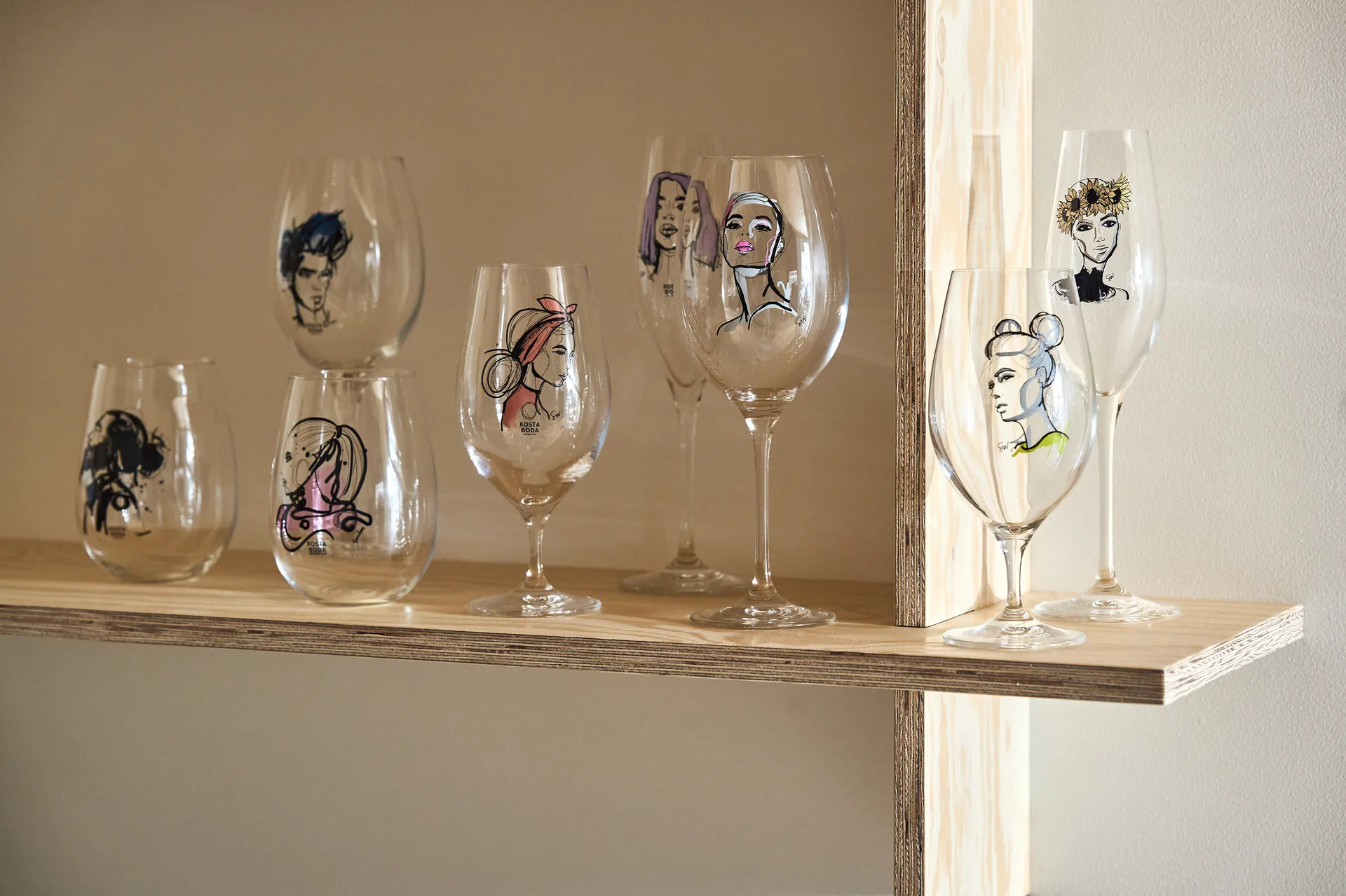 All about you champagne glass 24 cl 2-pack, Let's celebrate you Kosta Boda