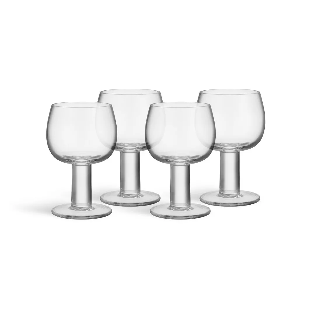 Father’s glass, Clear, 4-pack Kosta Boda