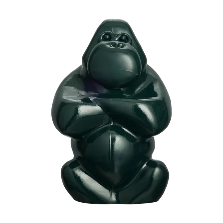 Gabba Gabba Hey sculpture 305 mm - Dark green - Kosta Boda