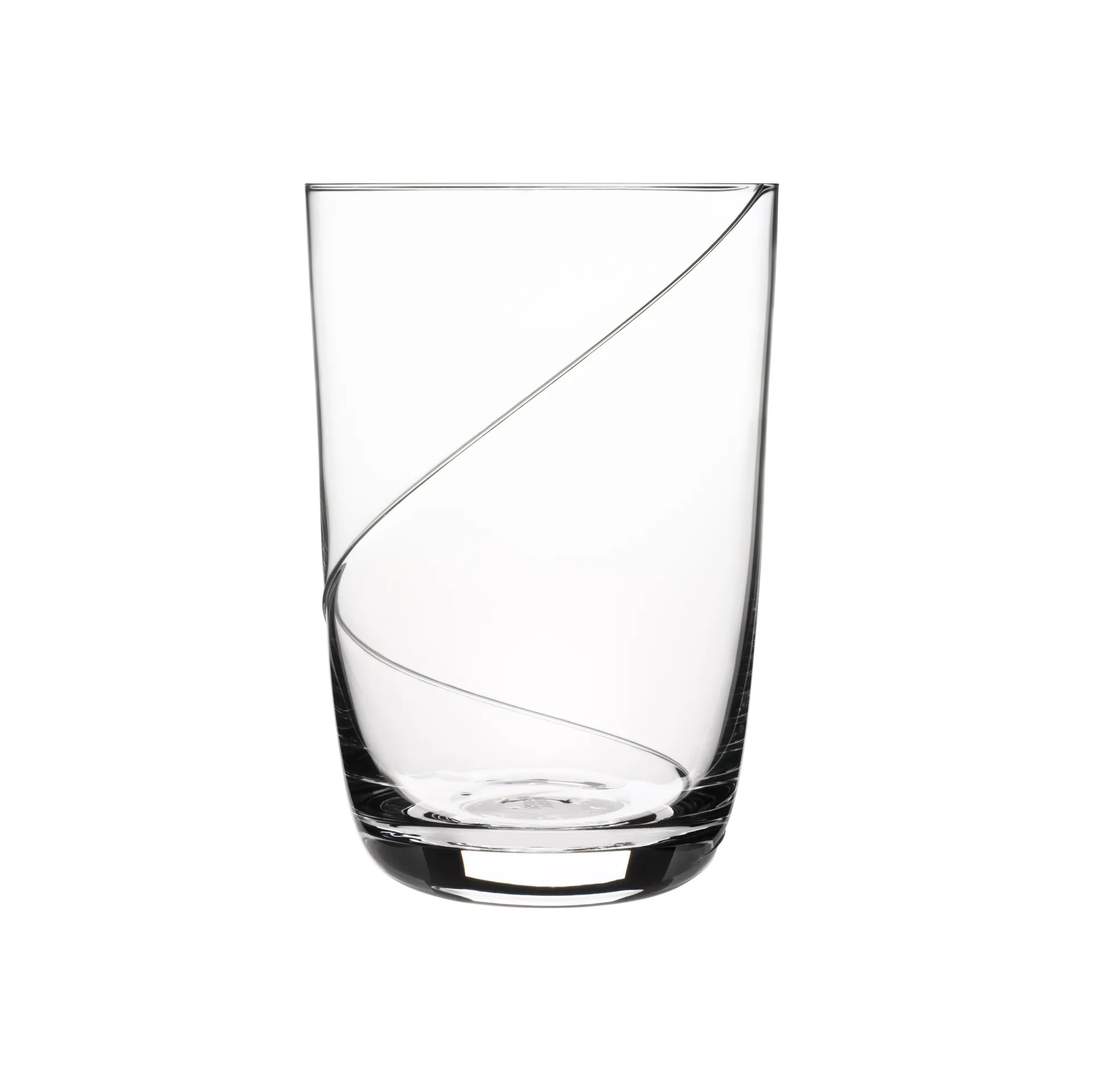 Line tumbler glass 31 cl, Clear Kosta Boda
