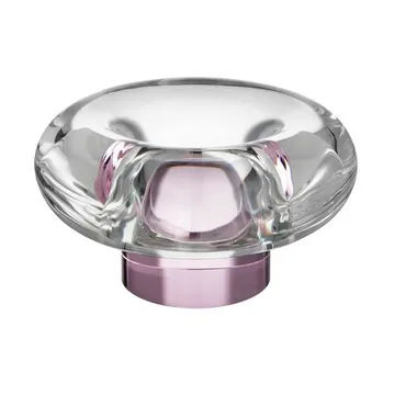 Orion tealight holder Ø11x6,3 cm - Pink - Kosta Boda