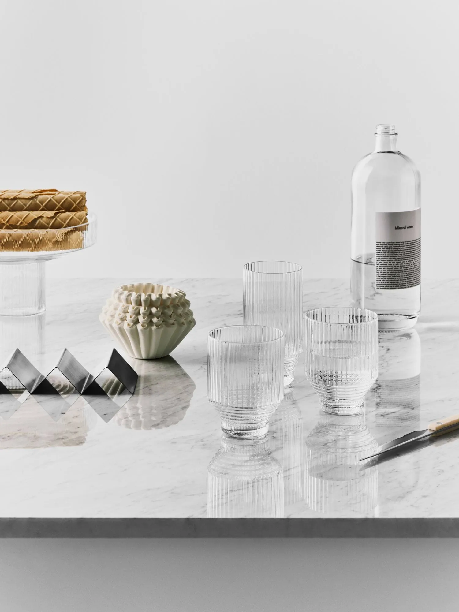 Pavilion highball glass, Clear, 30 cl, 4-pack Kosta Boda