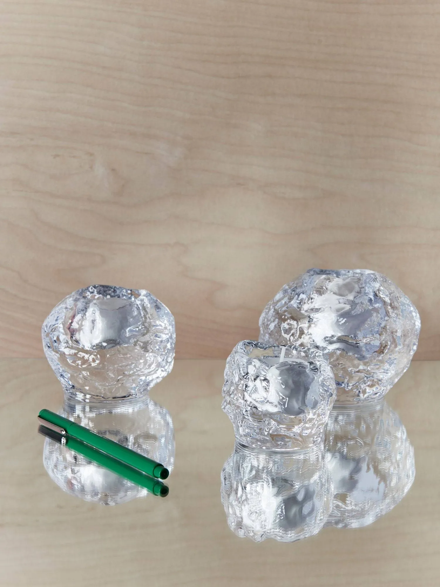 Snowball tealight holder, Medium, H7 cm Kosta Boda