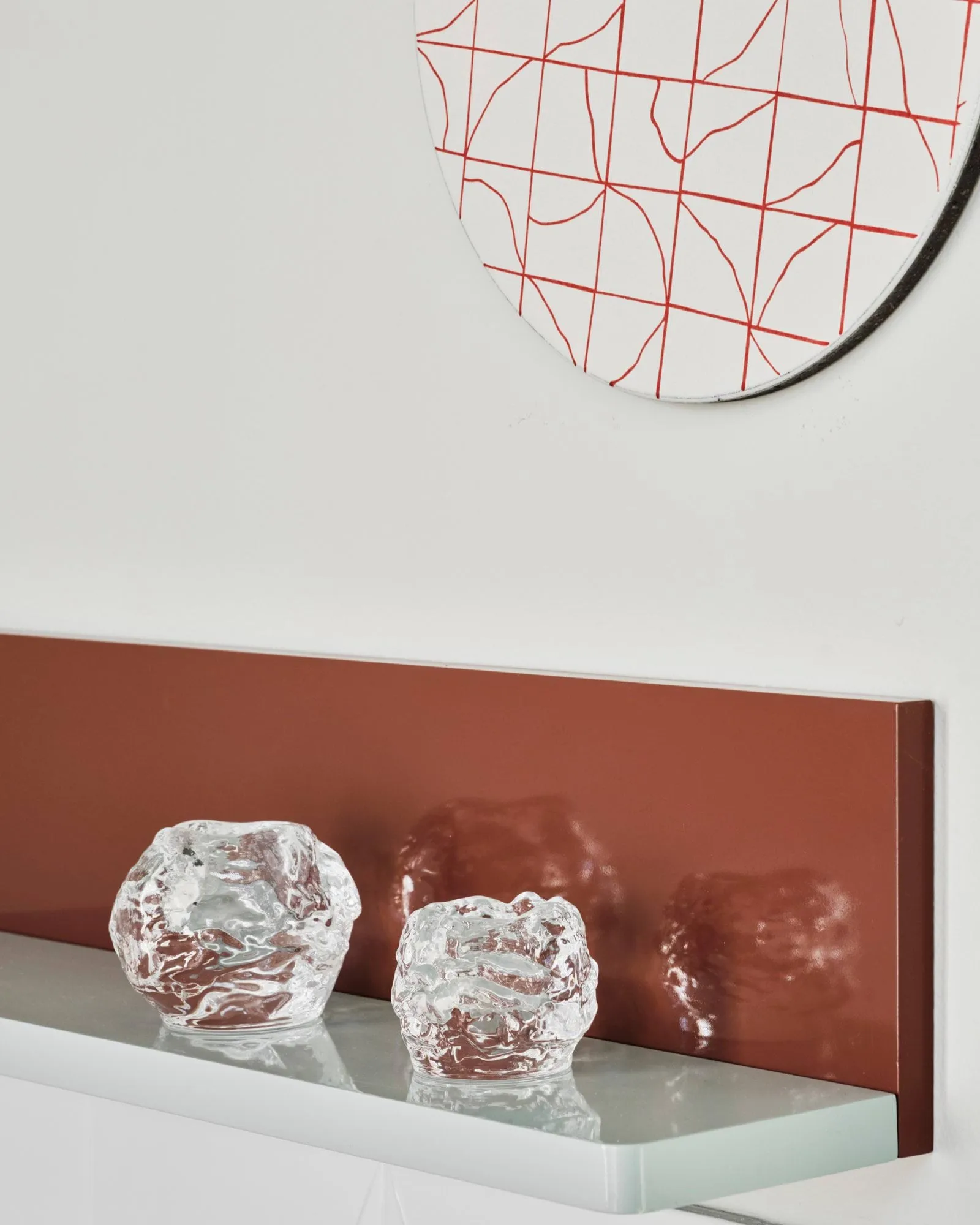 Snowball tealight holder, Medium, H7 cm Kosta Boda