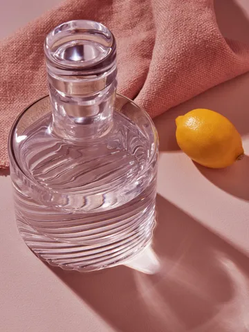 Wave decanter 90 cl - Clear - Kosta Boda