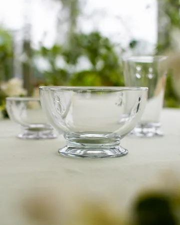 Abeille glass bowl 60 cl 6-pack - Clear - La Rochère