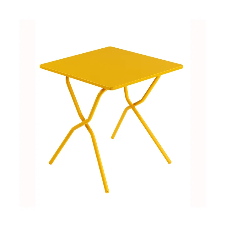 Balcony II table - Miel (yellow), 64x70 cm - Lafuma