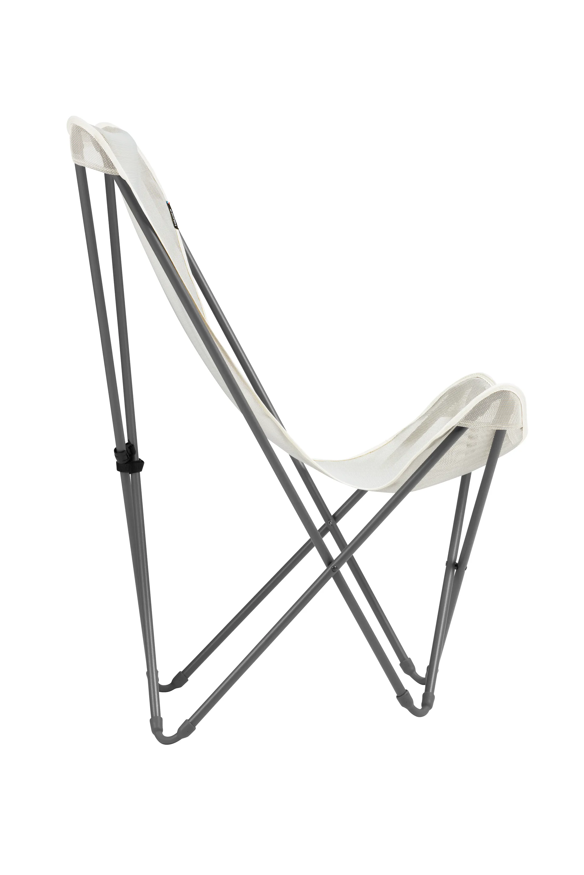 Maxi Pop Up Exterya sun lounger, Seigle II (grey) Lafuma