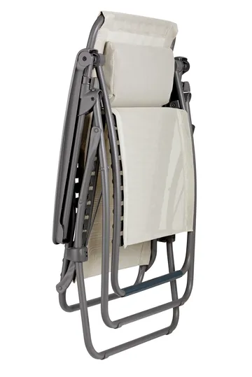 Relax 601 Exterya sun lounger - Seigle II (grey) - Lafuma