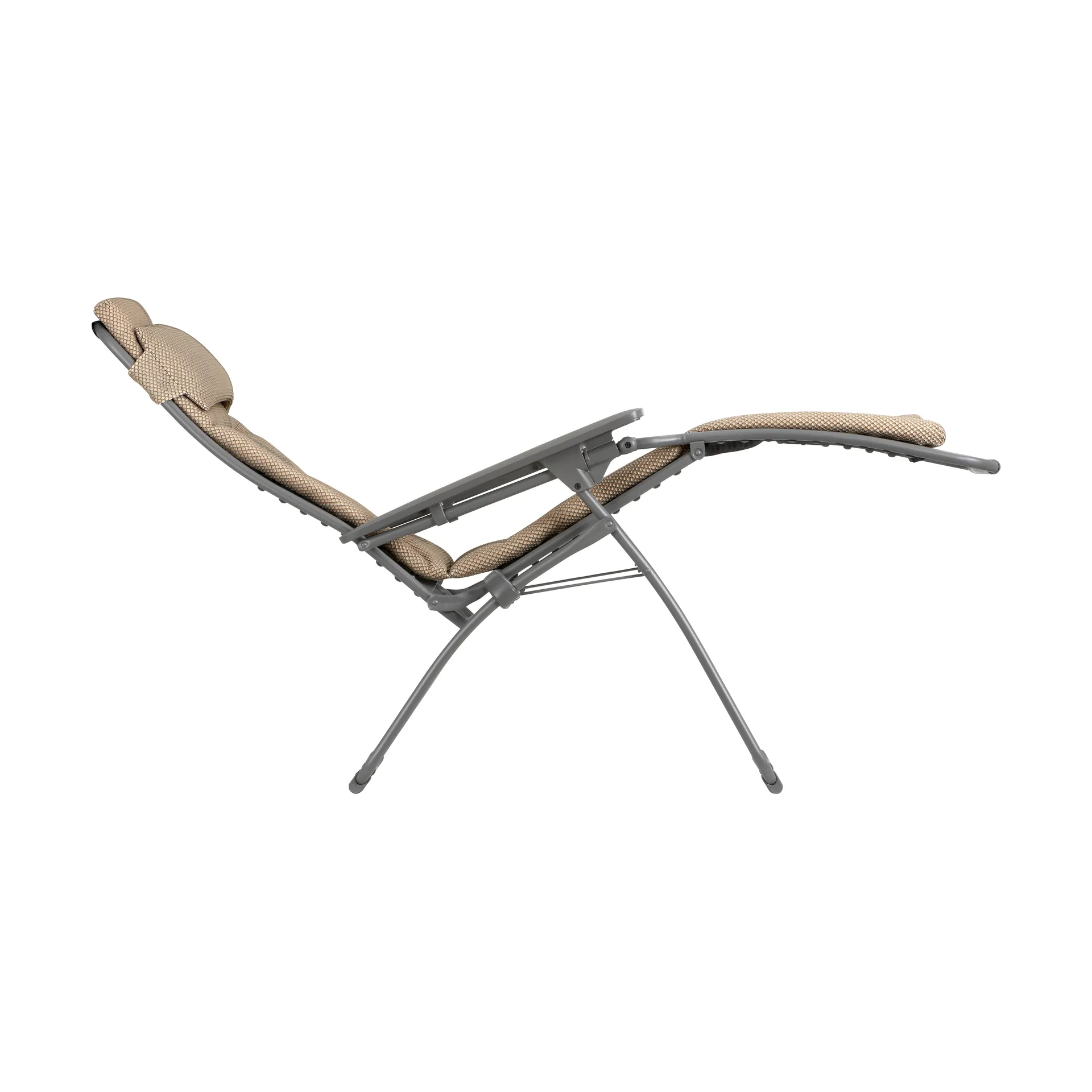 Relax 803 BeComfort sun lounger, Moka (beige) Lafuma
