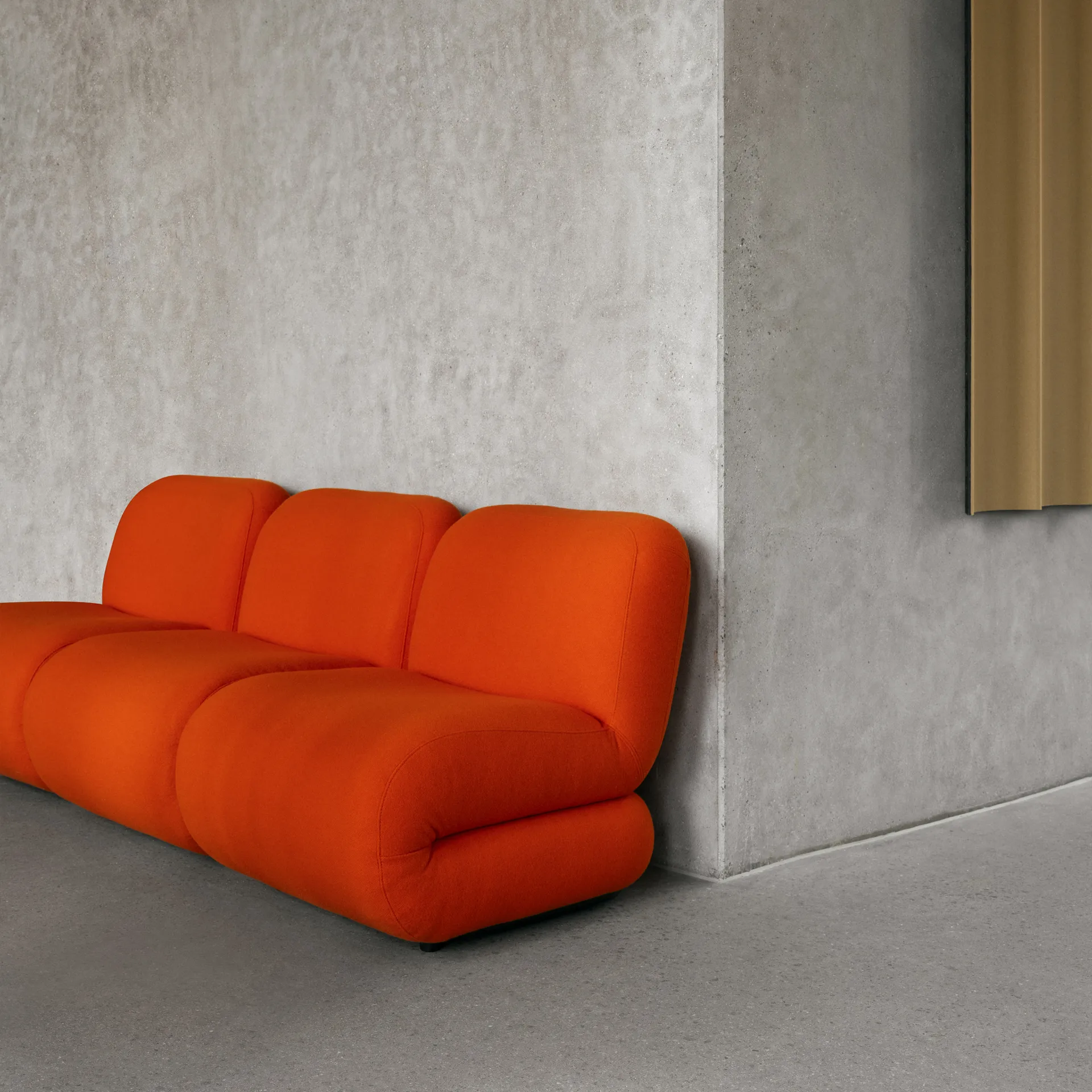 BAU sofa 3 seater, Barnum pine Lammhults