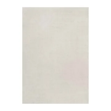 Classic solid wool carpet 250x350 cm - Bone white - Layered