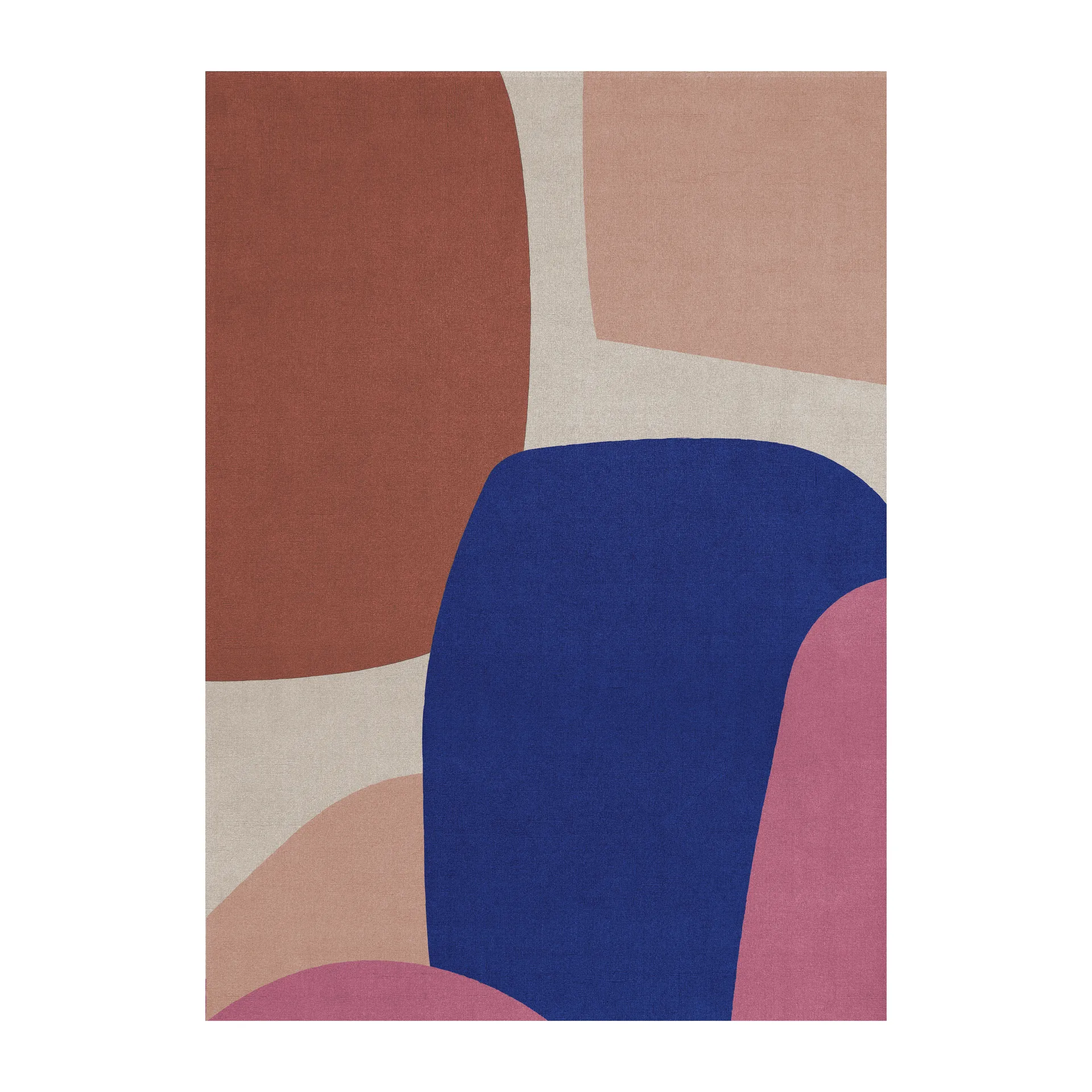 Lake wool rug, 300x400 cm Layered