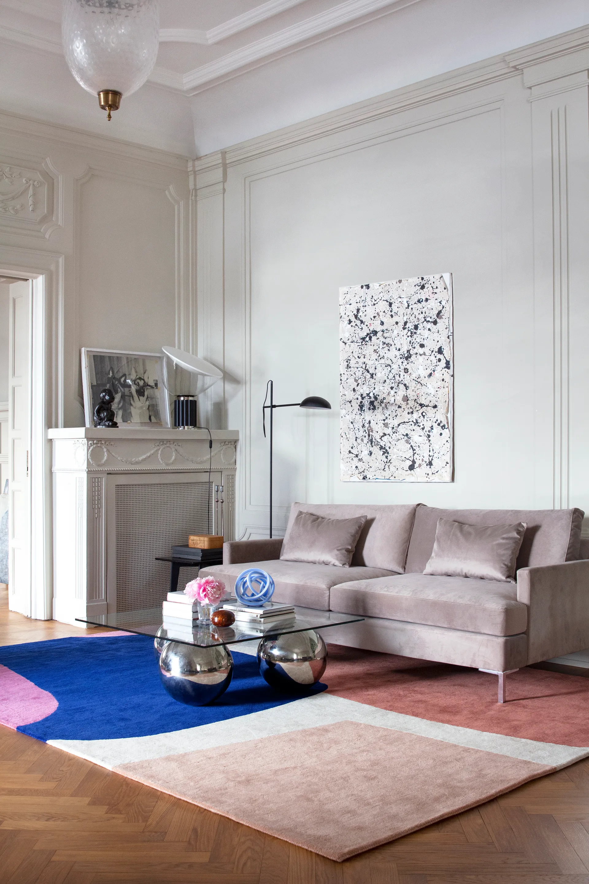 Lake wool rug, 300x400 cm Layered