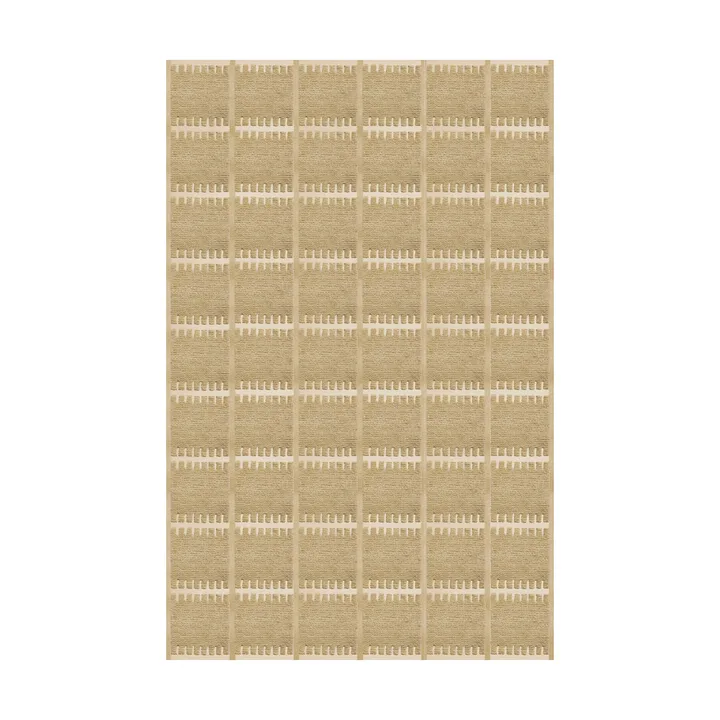 Lilly wool carpet - Mustard. 250x350 cm - Layered