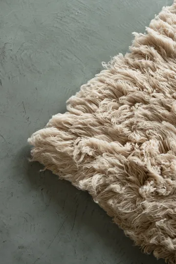 Shaggy rug 180x270 cm - Oatmeal - Layered