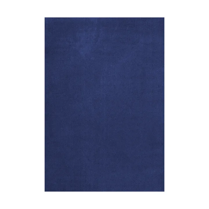 Solid Wool wool rug - Dark blue, 300x400 cm - Layered