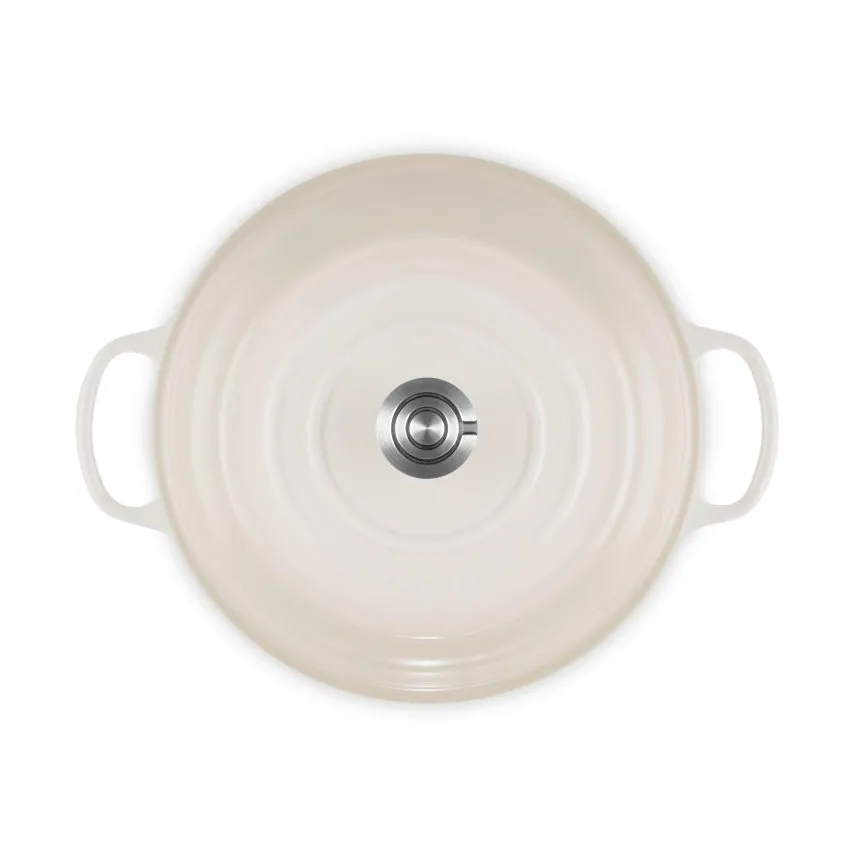 Le Creuset Classic cast iron buffet casserole, Meringue, 3.5 l Le Creuset