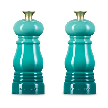 Le Creuset salt- and pepper mill set 11 cm - Bleu Riviera - Le Creuset