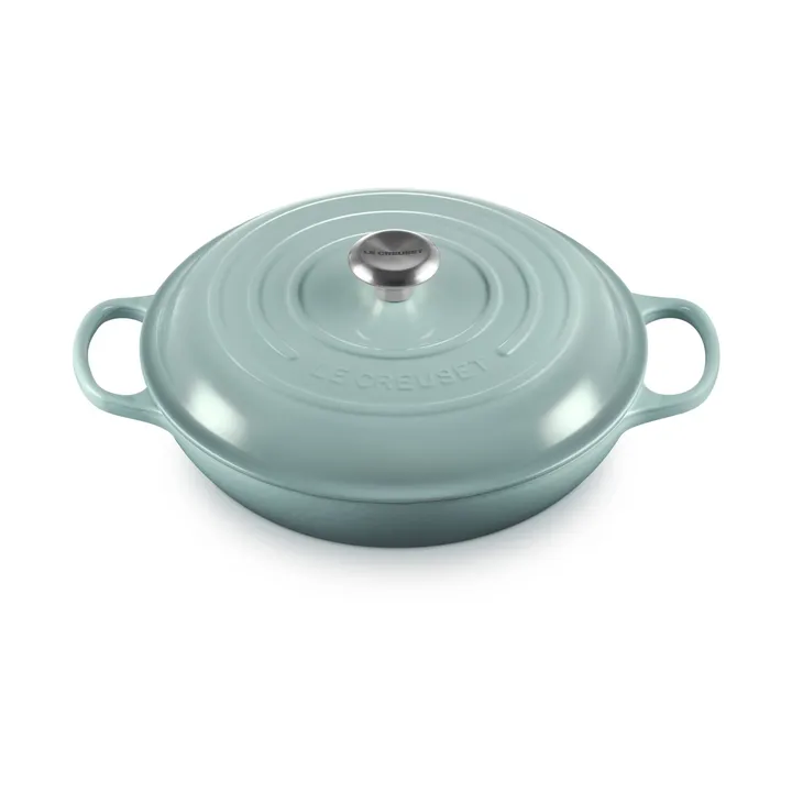Signature shallow casserole 3.5 l - Sea Salt - Le Creuset