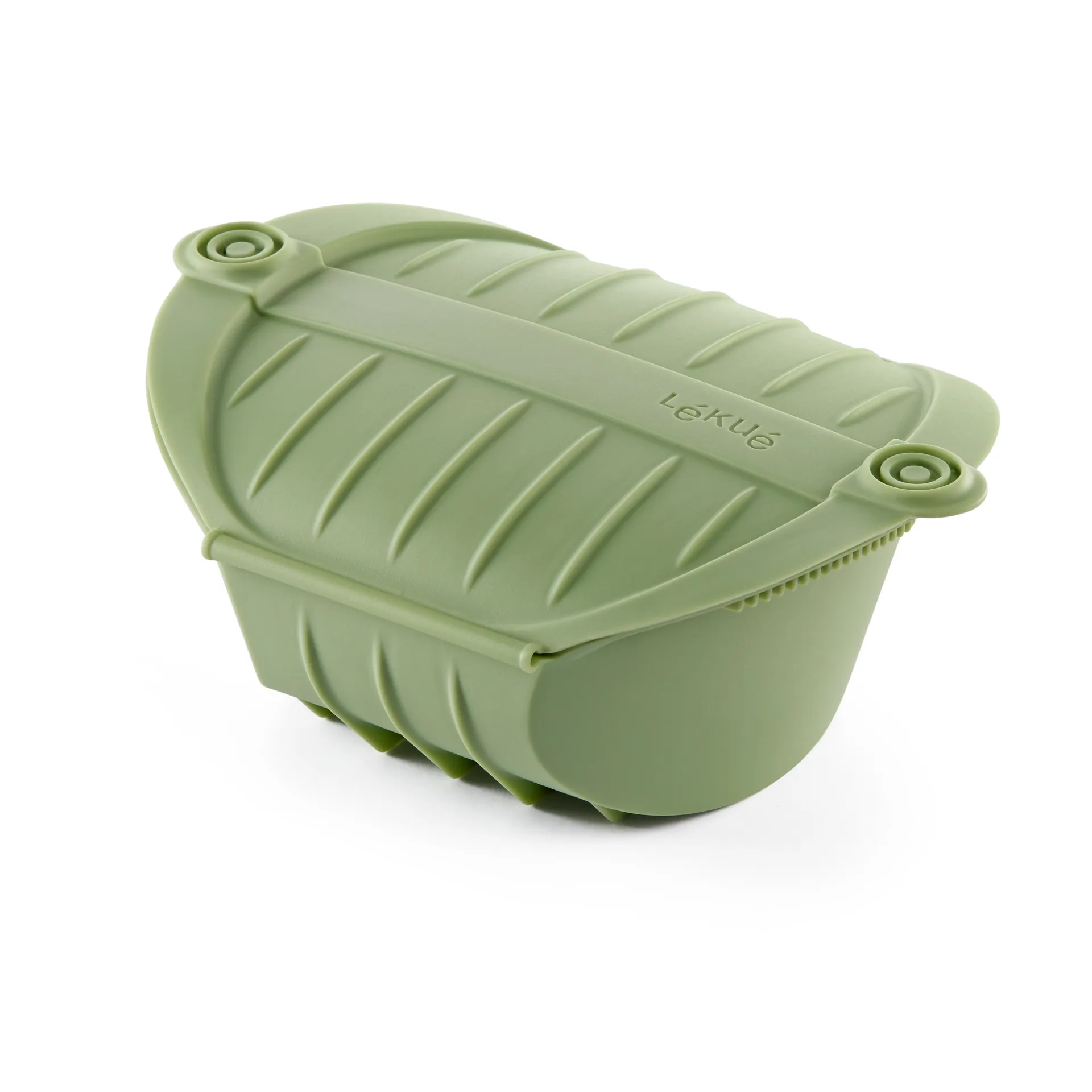 Lékué steamer, Green, large, 2-pack Lékué