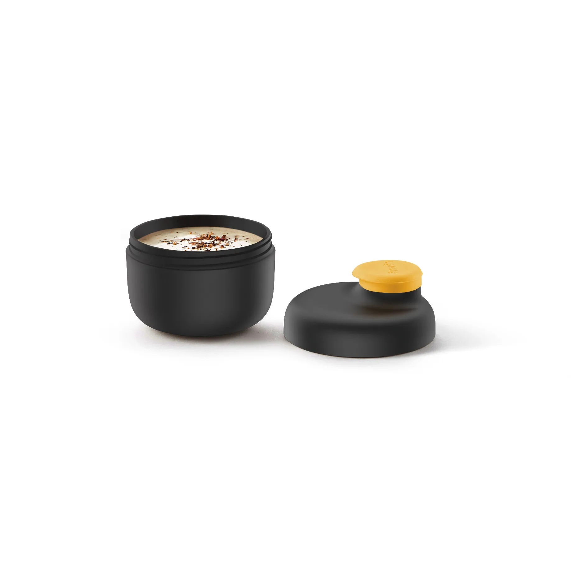 Lékué To Go sauce container organic 50 ml, Black Lékué
