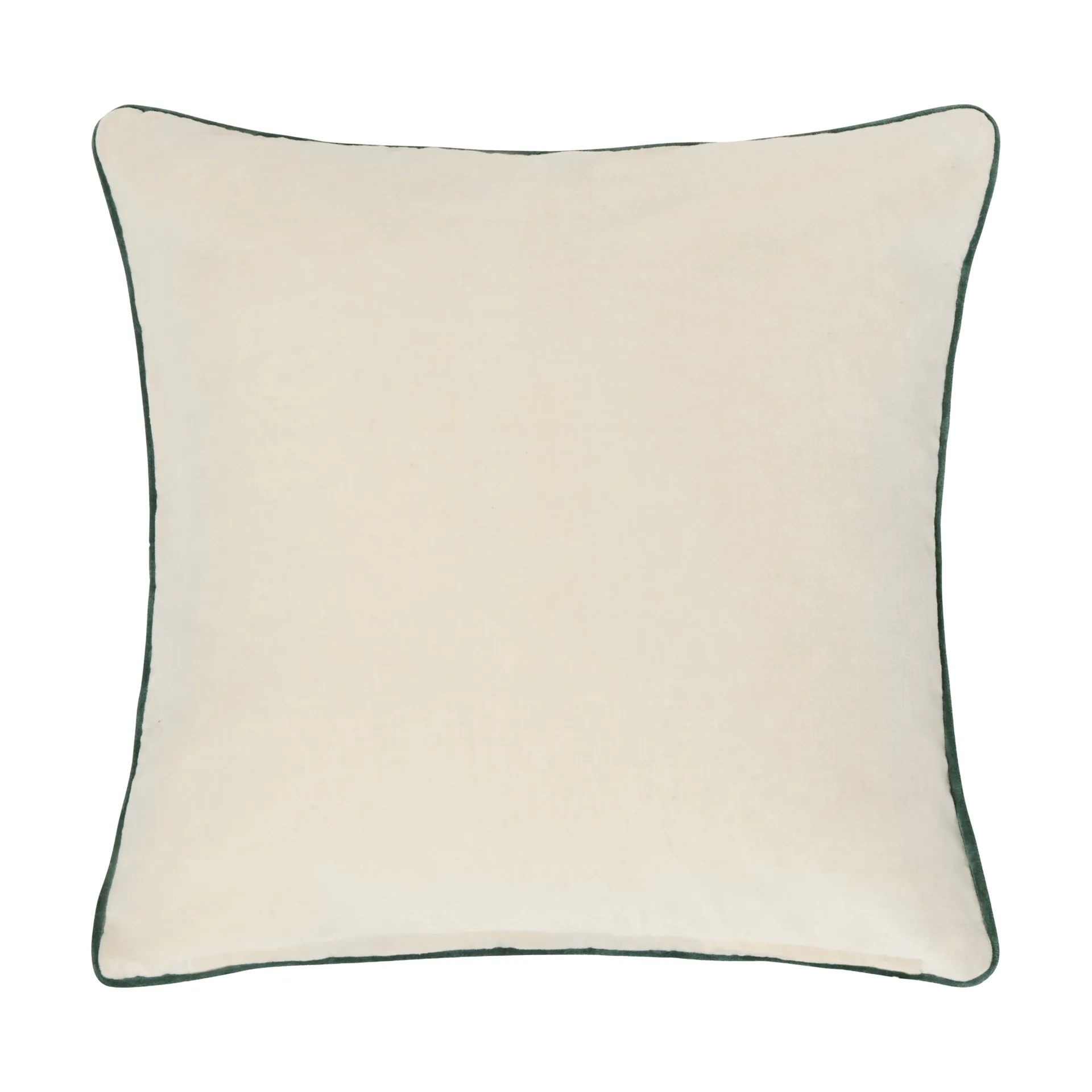 Christmas Tree velvet cushion cover, Light beige-multi, 50x50 cm Lexington