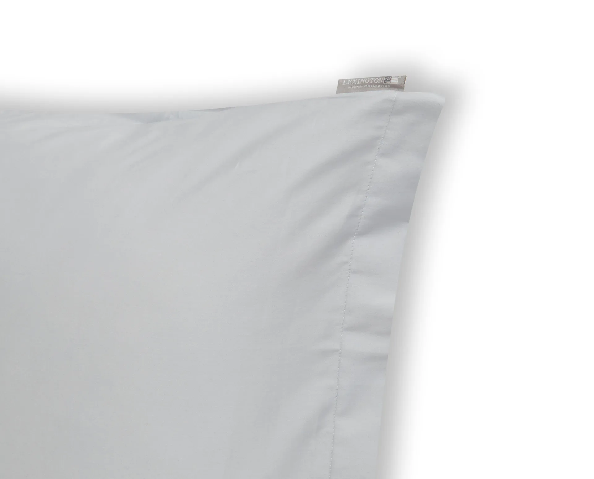 Hotel Cotton Sateen pillowcase 50x90 cm, Light grey Lexington