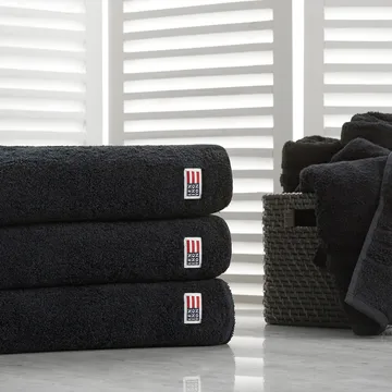 Icons Original bath towel 100x150 cm - black - Lexington